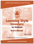 The Learning Style Inventory for Students Users Manual